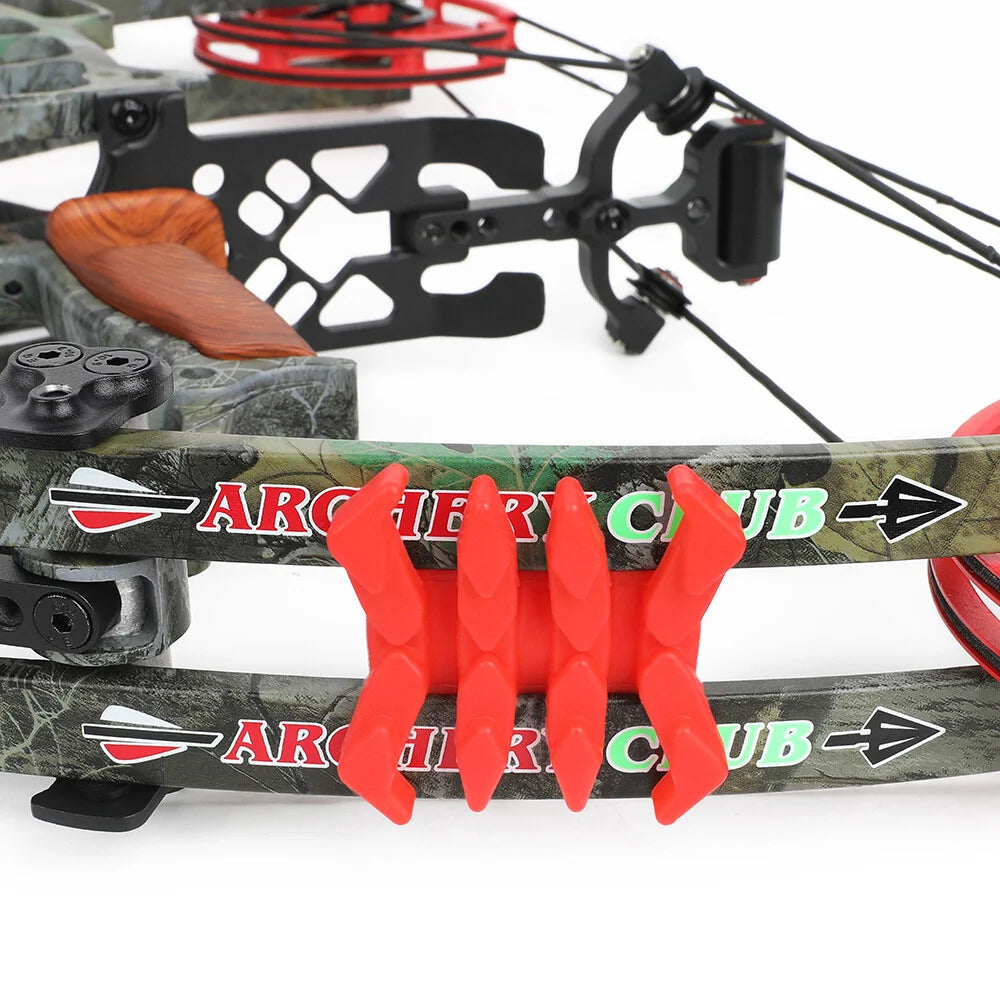 Right Hand Compound Bow Dual Use 30-60lbs 420FPS Let Off 80 Percent