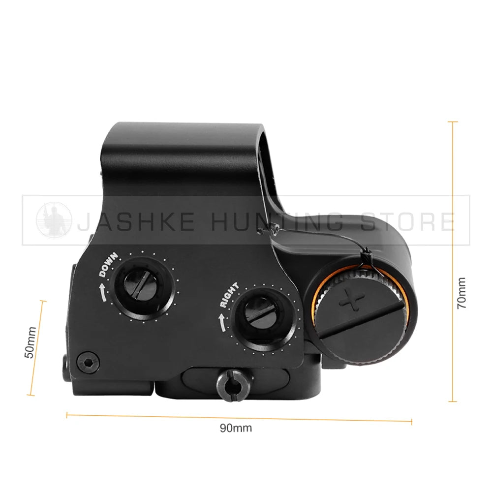Nabila Tactical Airsoft G43 3X Magnifier Red Dot Scope QD Mount