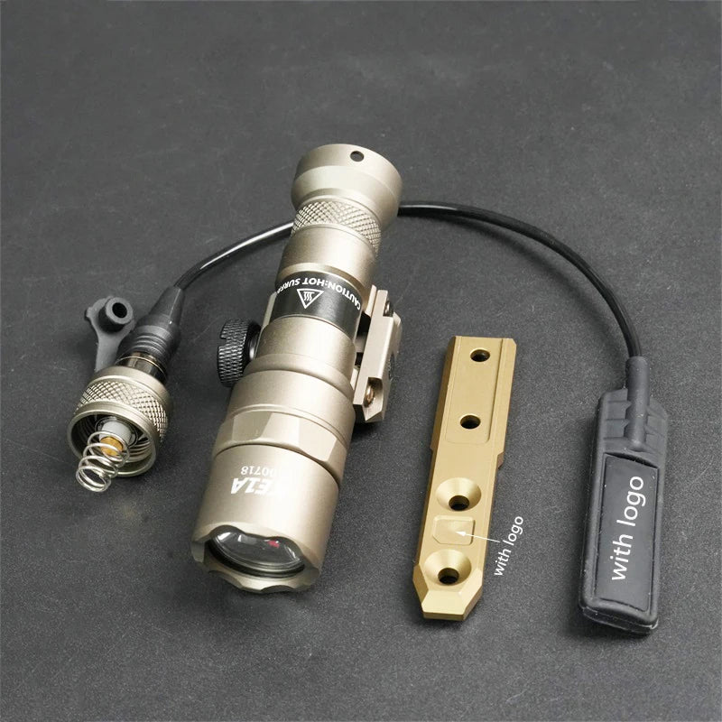 M300 M600 LED Flashlight for 20mm Rail System Tactical Light
