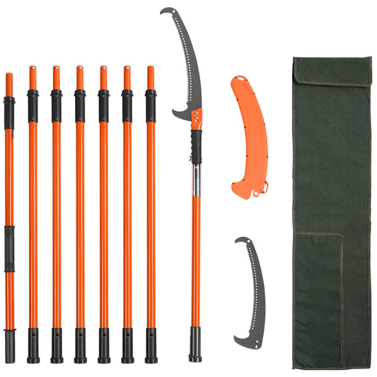SucceBuy Extendable Manual Pole Saw Pruner For Tree Branches - Parry's Picks