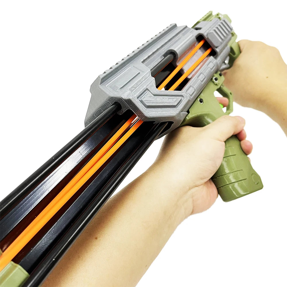 Multi Function Arrow Slingshot With Automatic Fire Trigger Heavy Duty Catapult