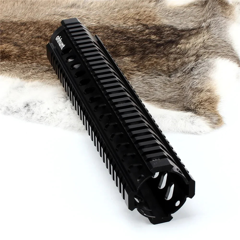 Ohhunt Free Float Quad Rail Handguard For AR15 M4 M16 Picatinny