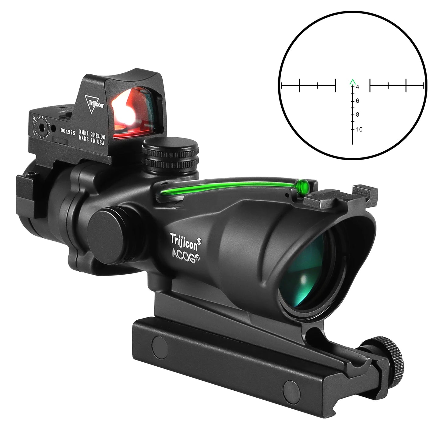 Nabila Adjustable Red Dot and Scope Set for Hunting