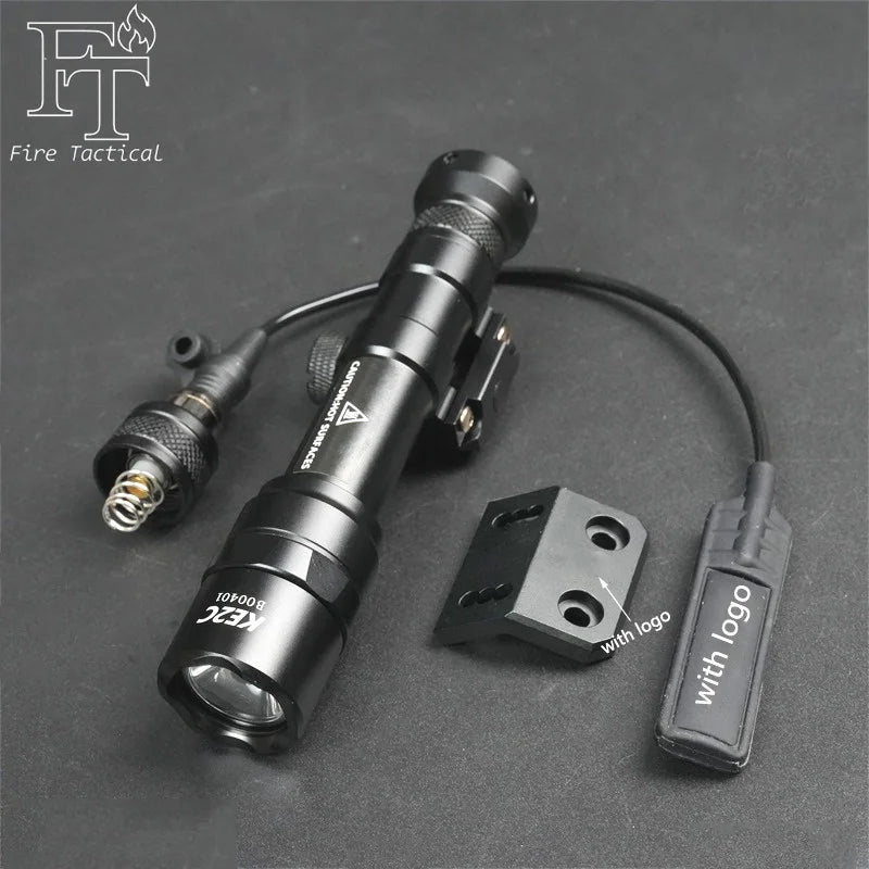 M300 M600 LED Flashlight for 20mm Rail System Tactical Light