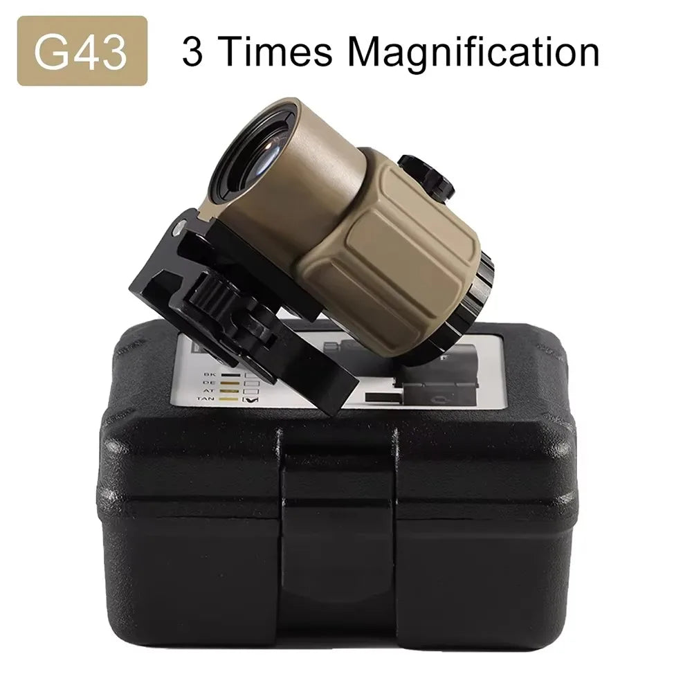 Bestsight G33 G43 G45 Fixed 3X 5X Magnifier Scope With Side QD Mount