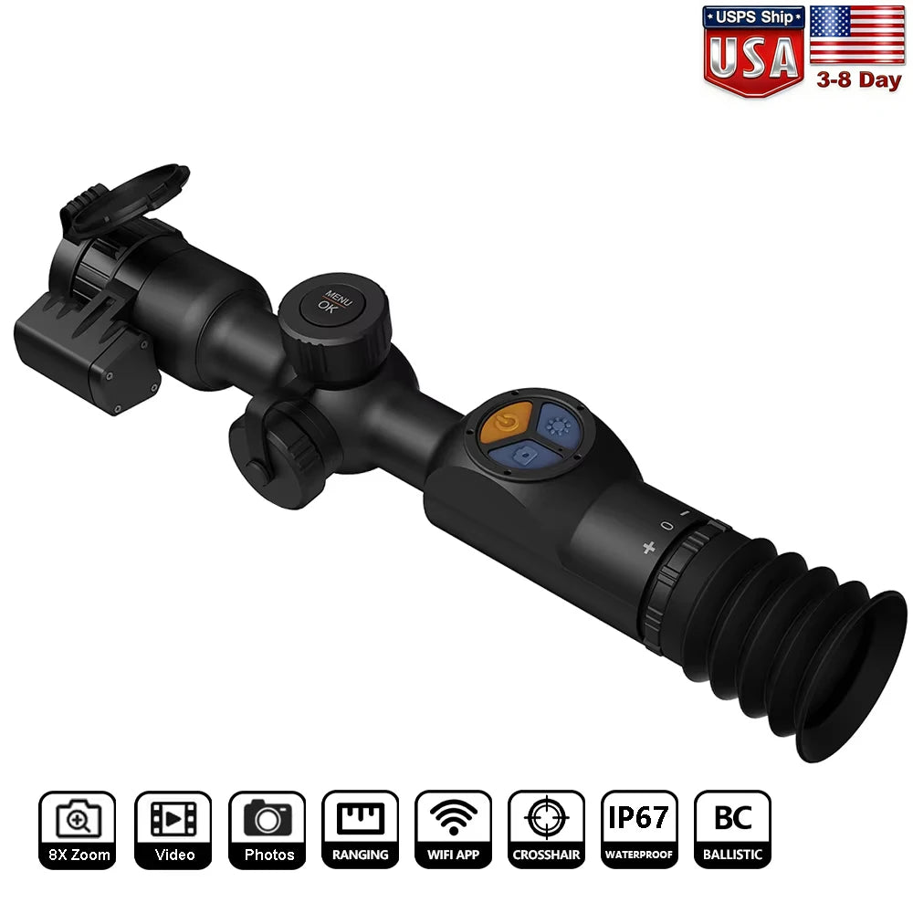 GOYOJO GRS Thermal Scope 256x192 With Rangefinder And WiFi
