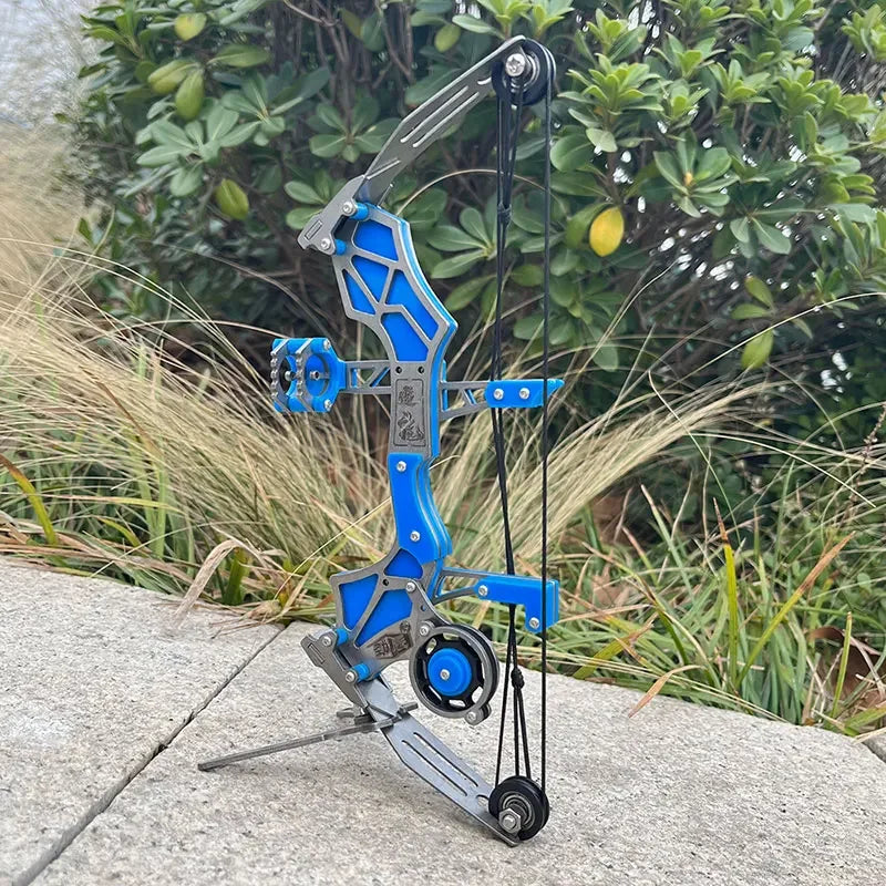 Mini Compound Bow Set 12 Lbs With 12 Arrows Indoor Outdoor Training