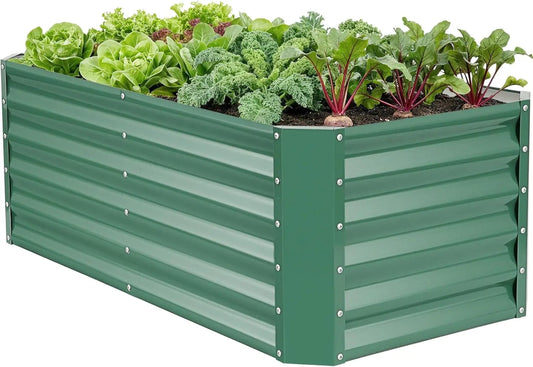 Galvanized Raised Garden Bed Kit For Vegetables Flowers And Herbs - Parry's Picks