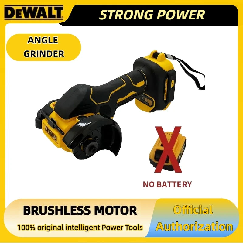 DEWALT Cordless Mini Angle Grinder Polishing Grinding ProfessionalGrade Tool Cutting