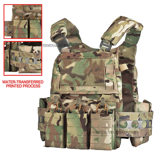 V5 FCPC Tactical Plate Carrier With Quick Release Molle 556 Magazine Pouch - Parry's Picks