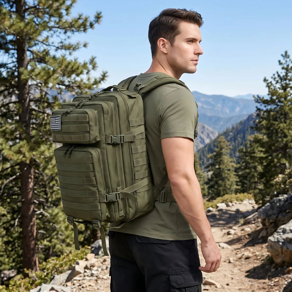 ReFire Gear Tactical Hunting Backpack Molle Outdoor Camping Rucksack - Parry's Picks