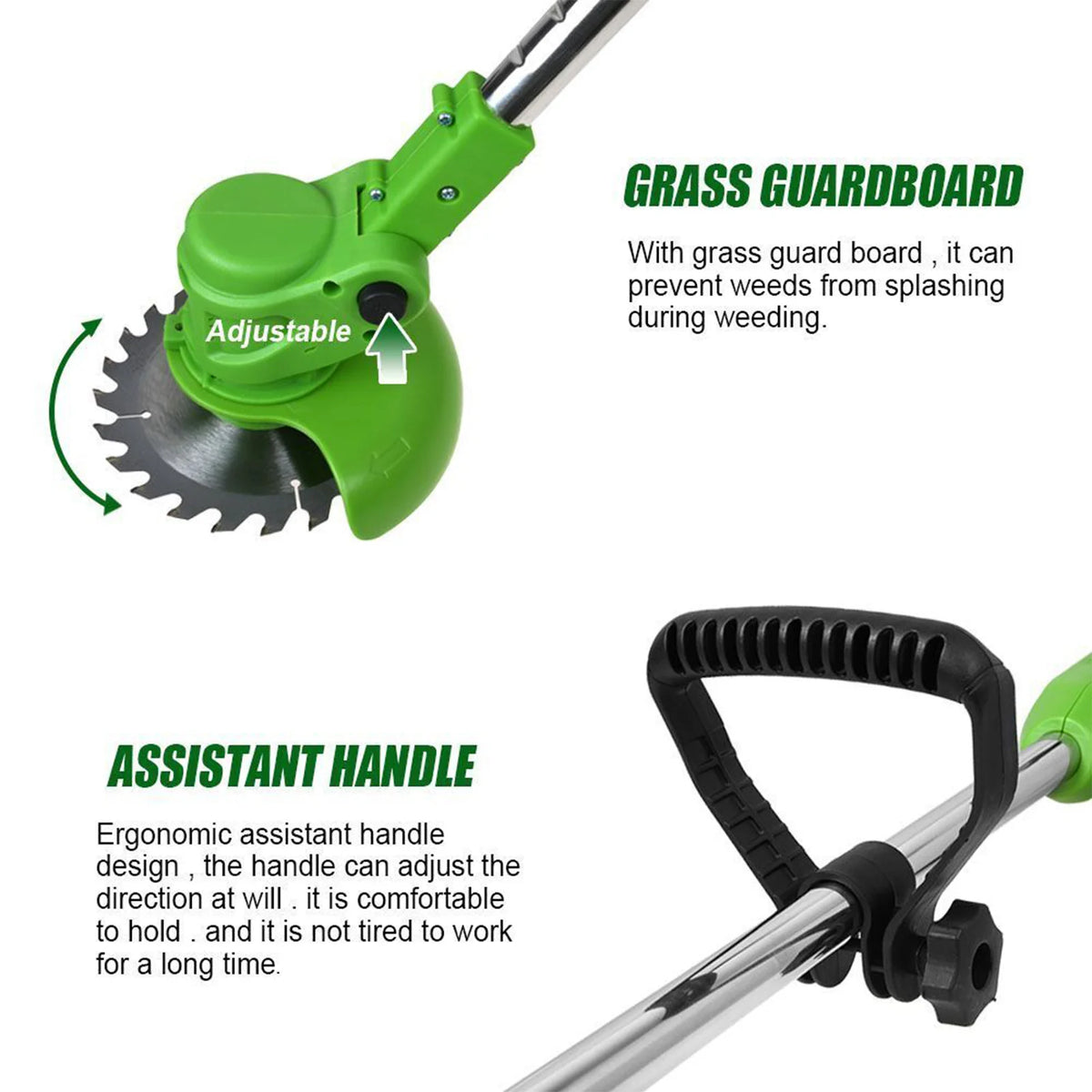 Cordless Brushless Lawn Mower, Grass Trimmer and Edger Tool - Parry's Picks