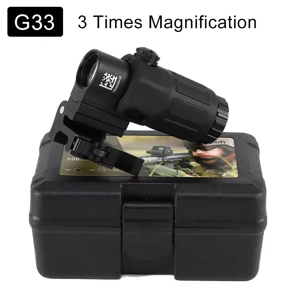 Bestsight G33 G43 G45 Fixed 3X 5X Magnifier Scope With Side QD Mount