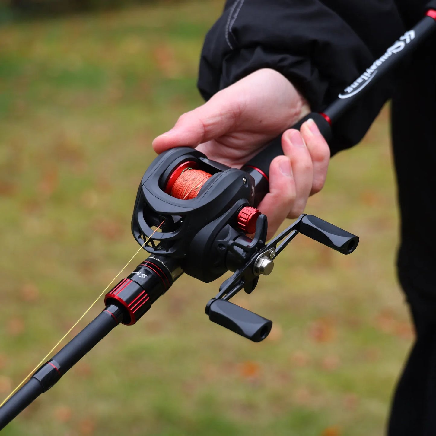 Sougayilang Baitcasting Rod And Reel Combo With 7.2 To 1 Gear Ratio