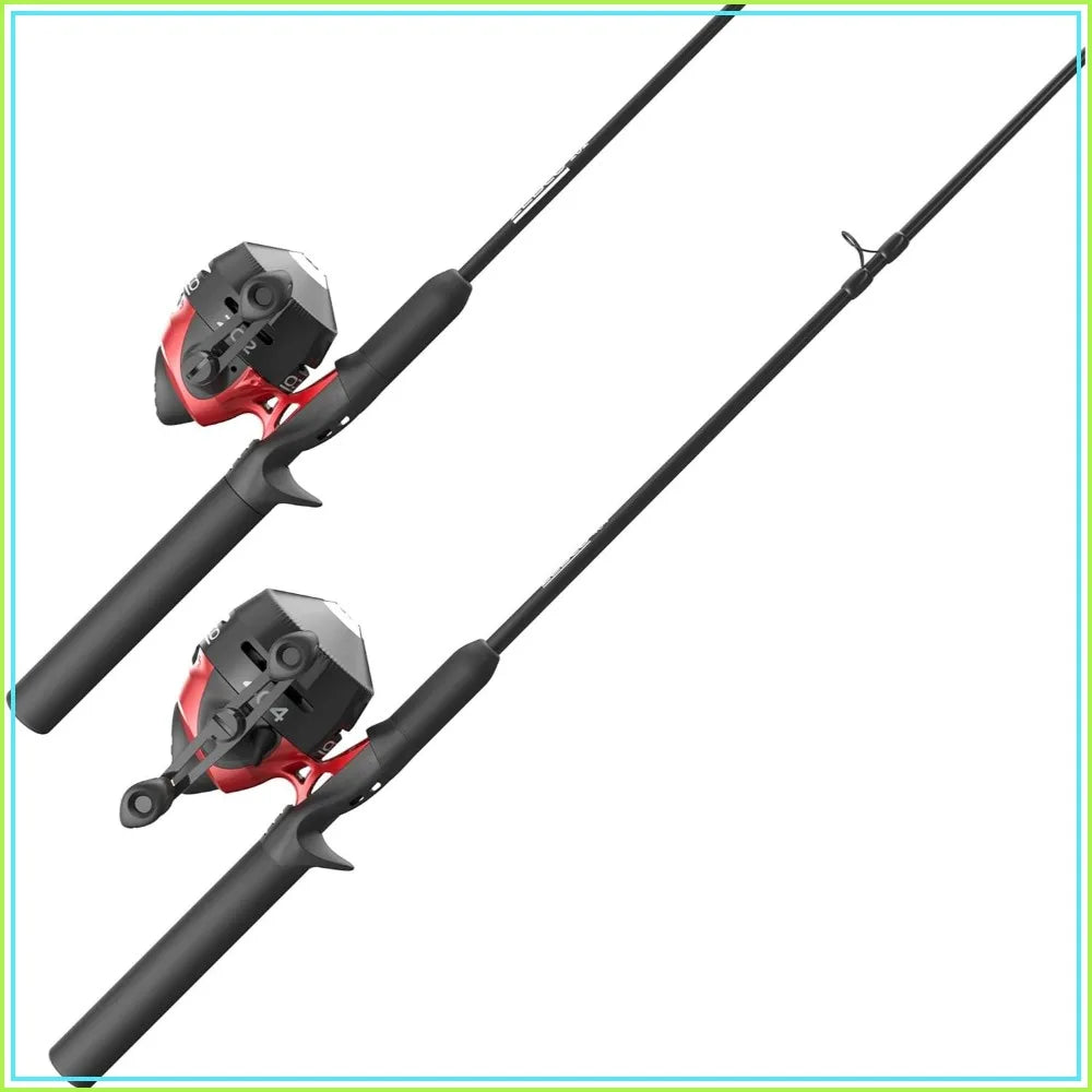 Spincast Reel And Rod Combo Two Pack Pre Spooled Line