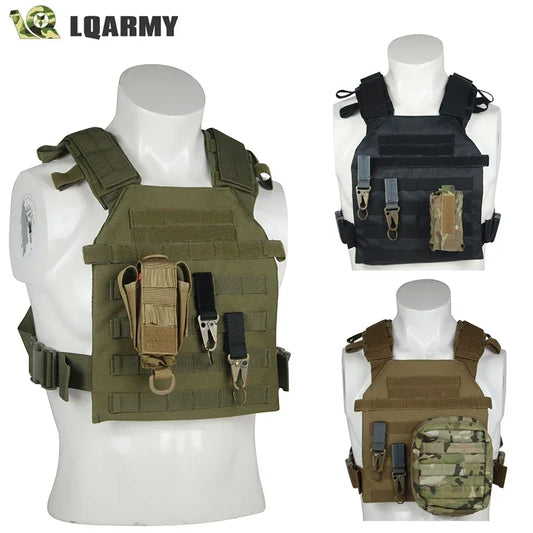 Military Tactical Vest Airsoft Molle Plate Carrier For Outdoor Training - Parry's Picks