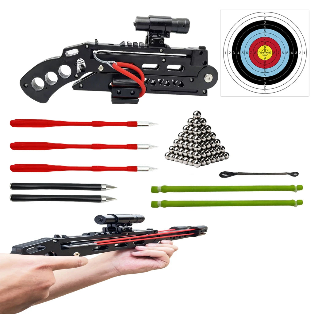Foldable Slingshot Set for Hunting, Archery, and Target Training - Parry's Picks