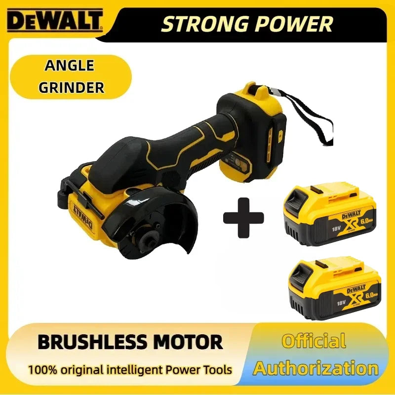 DEWALT Cordless Mini Angle Grinder Polishing Grinding ProfessionalGrade Tool Cutting