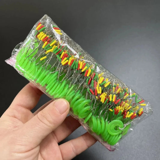 600 Pcs Rubber Stopper Fishing Floats Oval Bean Style Pack - Parry's Picks