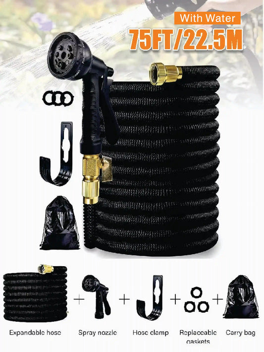 Upgraded Expandable Garden Hose Kit With Flexible Crush Proof Design - Parry's Picks
