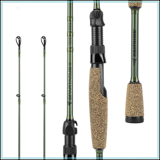 IM6 Graphite Blanks Fishing Rods 2-Piece Casting and Spinning - Parry's Picks