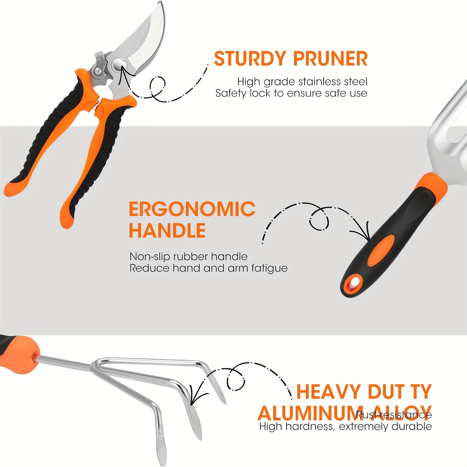 Gardening Tool Set With Pruning Shears And Storage Bag - Parry's Picks