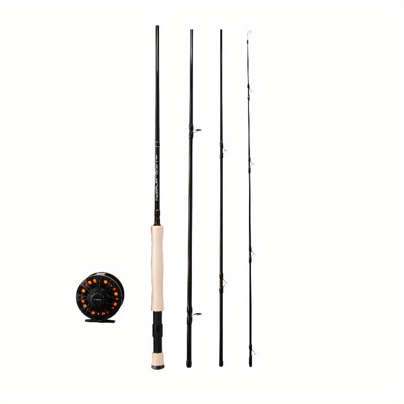 Cortland Fairplay Fly Fishing Combo Glass Rod And Reel