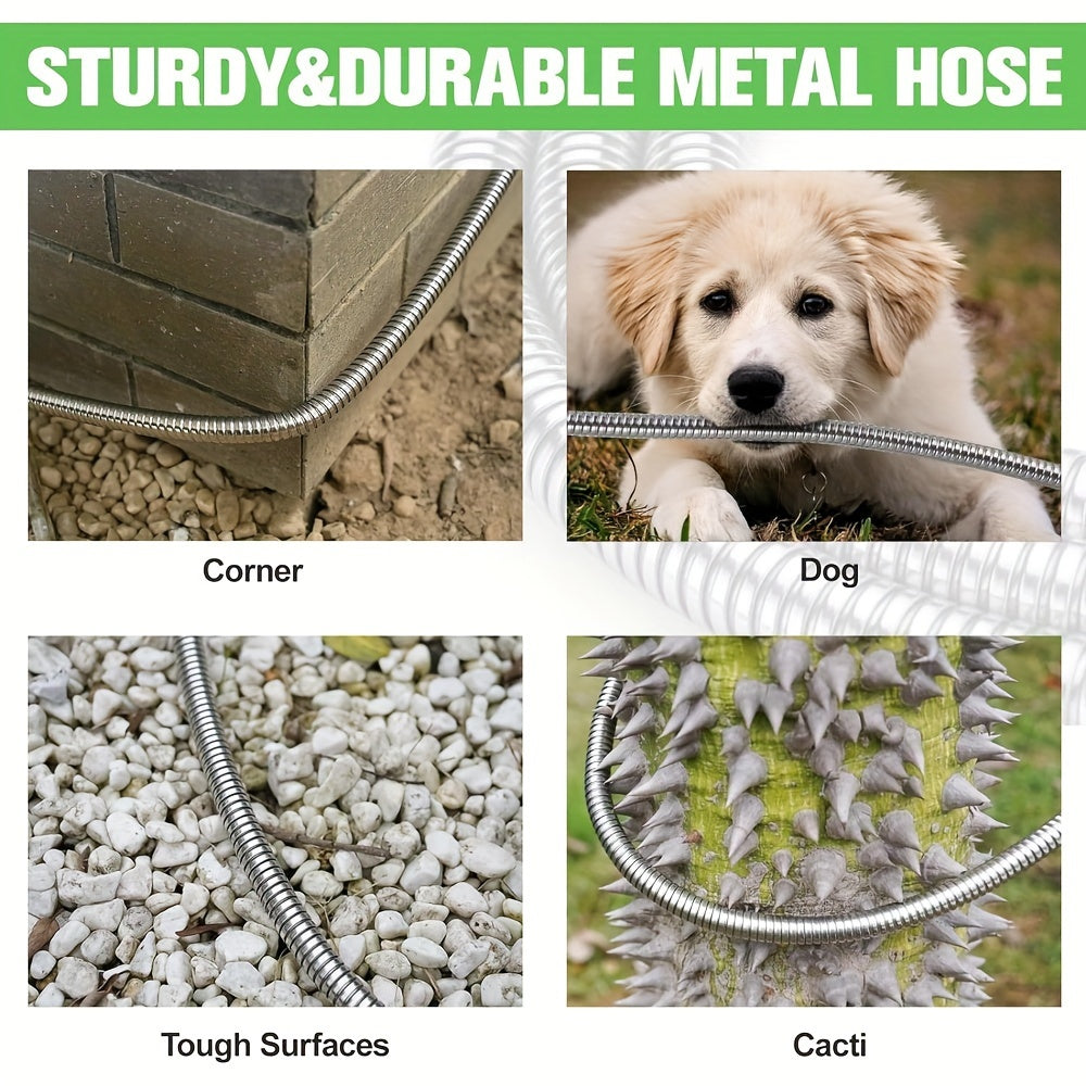 Heavy-Duty Stainless Steel Hose With Multi-Function Nozzle - Parry's Picks