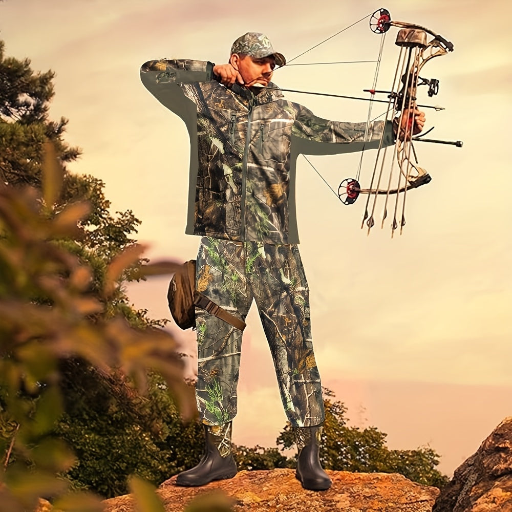 Camo Hunting Suit for Men - Quiet and Water Resistant - Parry's Picks