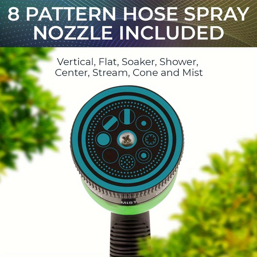 Heavy-Duty Garden Hose with High-Pressure Spray Nozzle - Parry's Picks