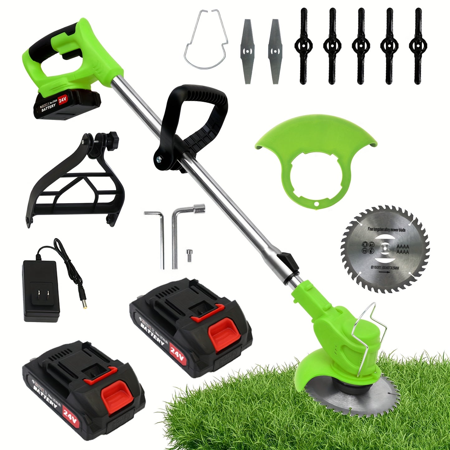 Cordless 3-in-1 Weed Trimmer Edger for Lawn and Garden - Parry's Picks