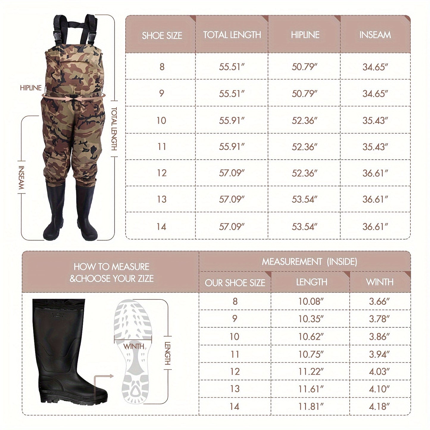 Ultra Lightweight Breathable Camo Chest Waders for Fishing Hunting - Parry's Picks