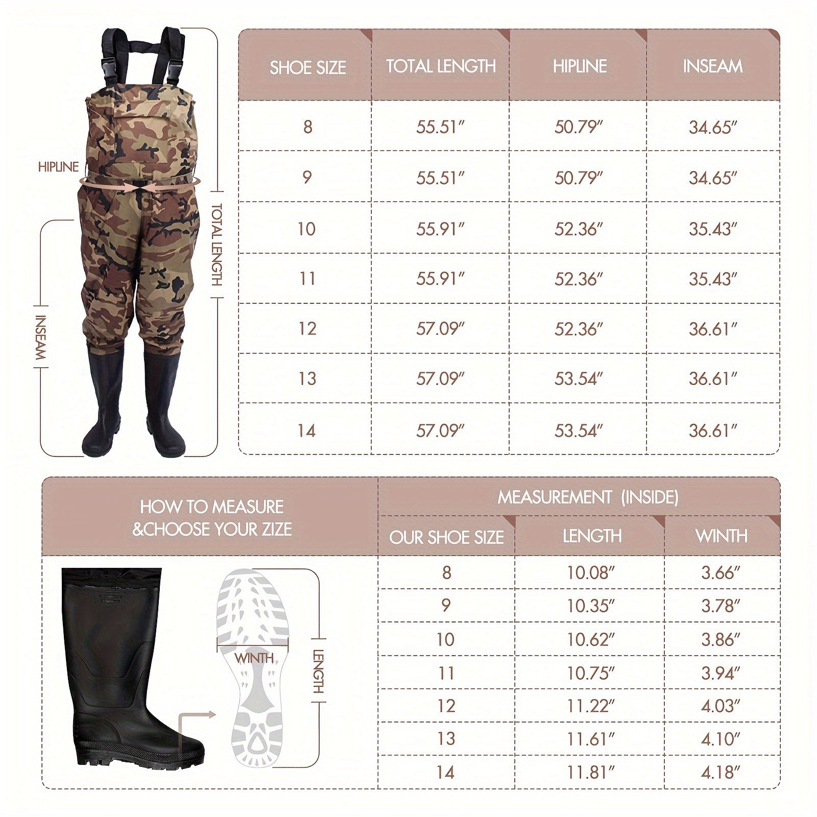 Ultra Lightweight Breathable Camo Chest Waders for Fishing Hunting - Parry's Picks
