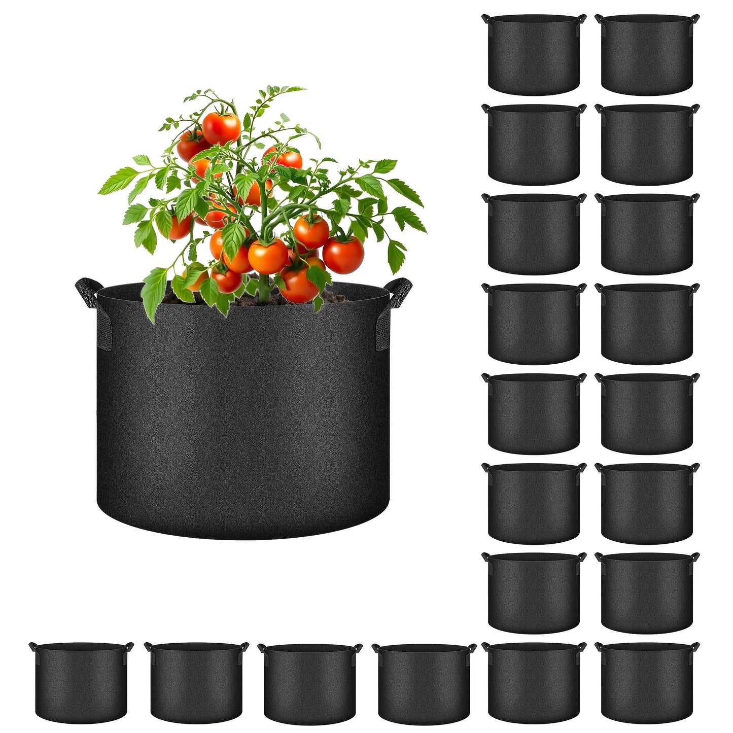Fluffy Dream Heavy-Duty Plant Grow Bags for Indoor Outdoor Use - Parry's Picks