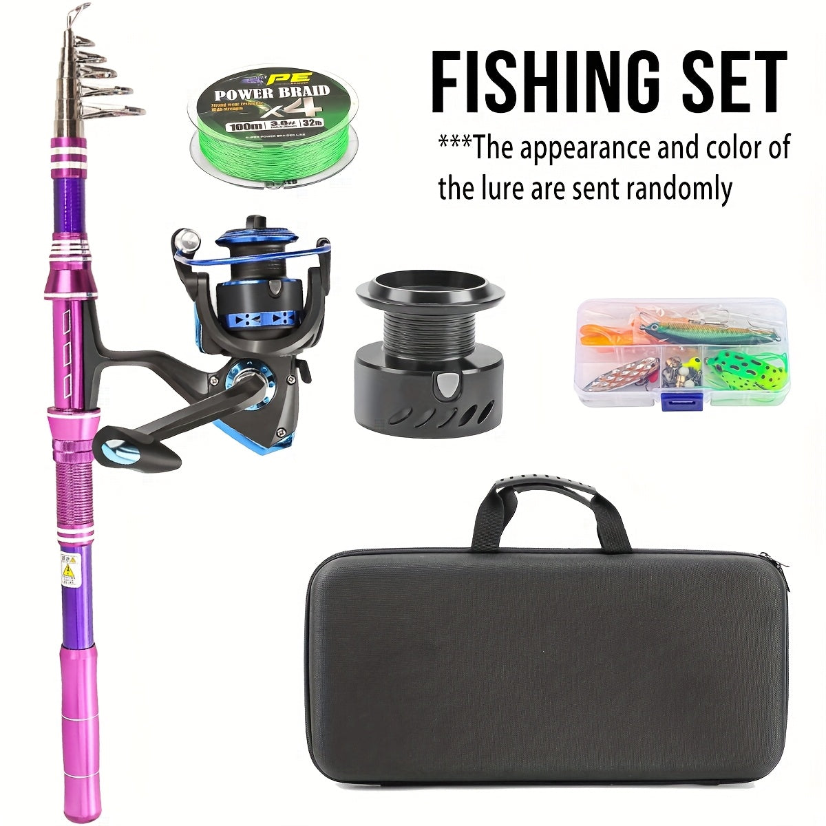 Carbon Fiber Telescopic Travel Fishing Rod Kit All In One - Parry's Picks