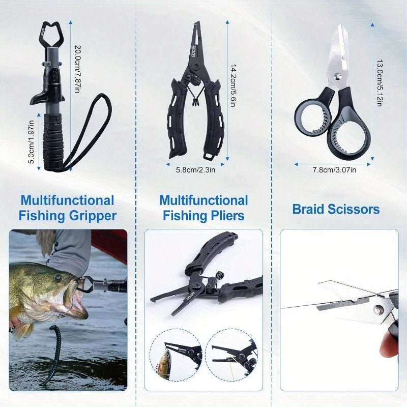 All In One Telescopic Fishing Rod And Spinning Reel Kit