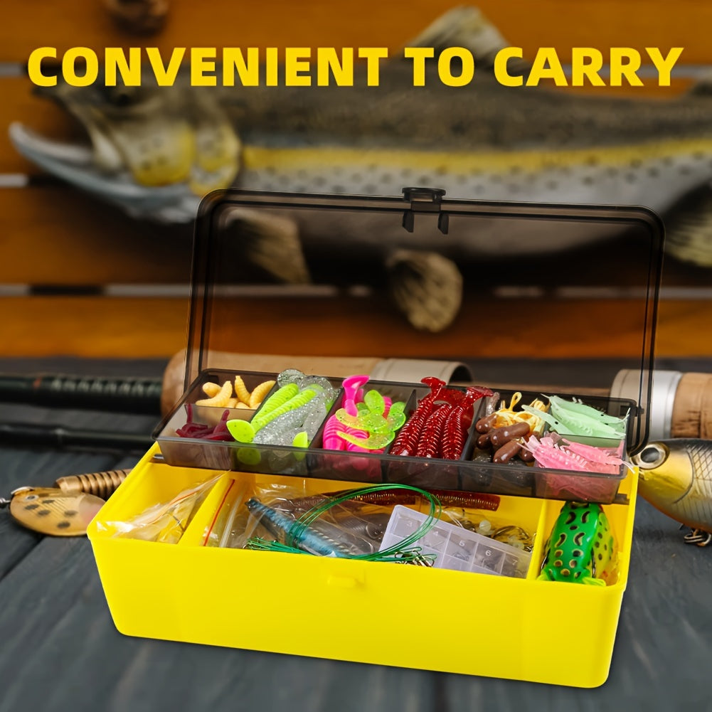 Premium Fishing Lures Gear Tackle Box for Bass and Trout - Parry's Picks
