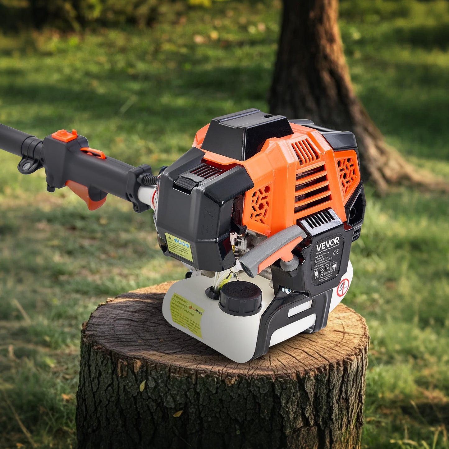 Gas Powered Pole Saw Rotatable Head Two Stroke Tree Trimmer
