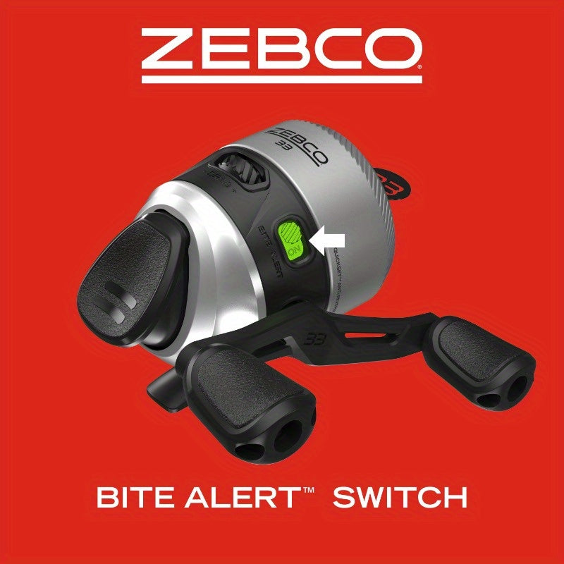Spincast Fishing Rod And Reel Combo With Bite Alert