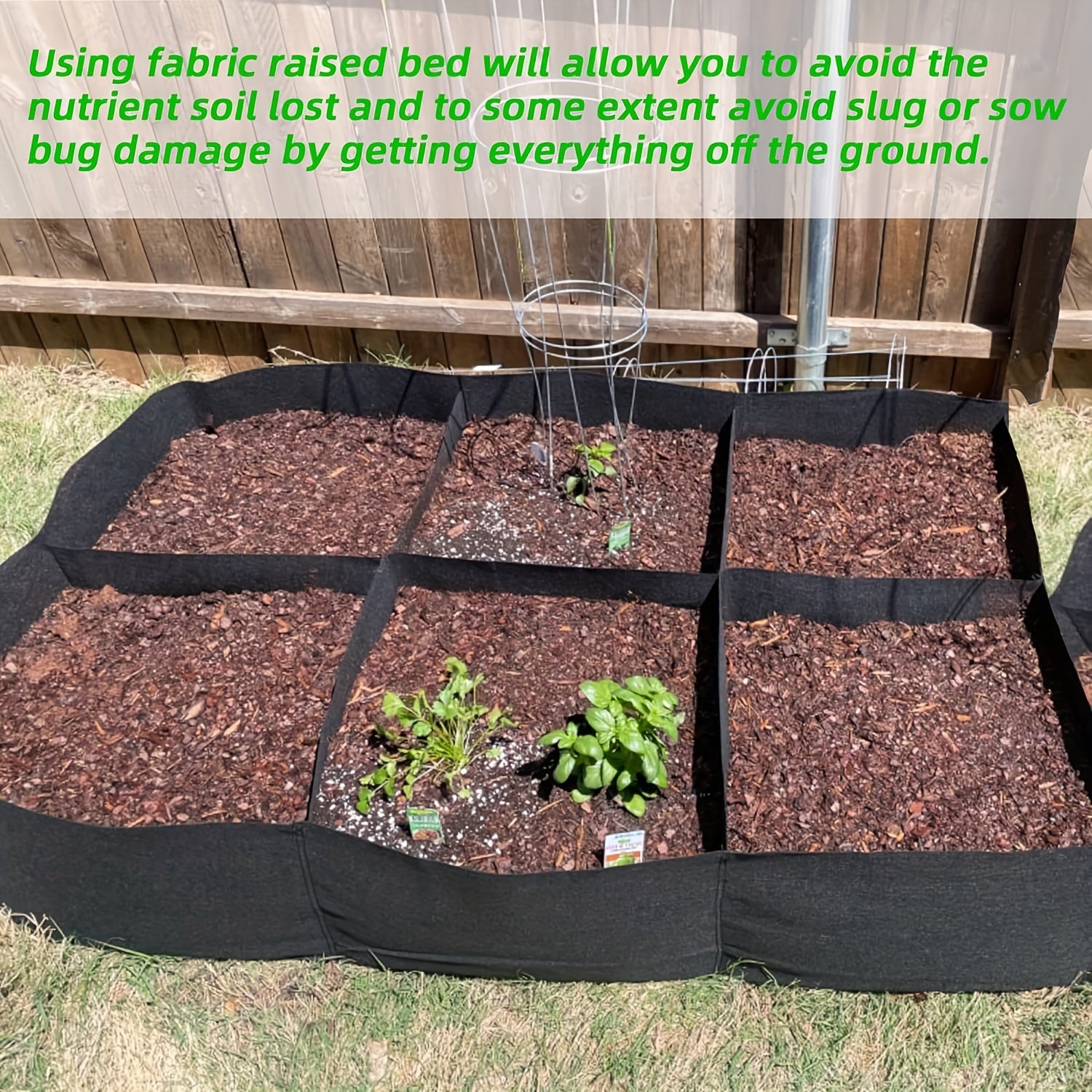 Garden Bed Grow Bags for Vegetables and Flowers Planting Container - Parry's Picks