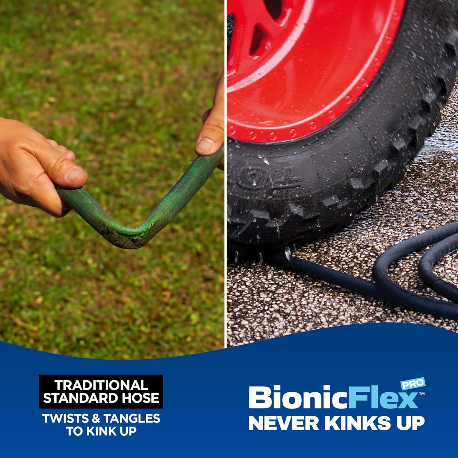 Bionic Flex Garden Hose Lightweight Kink Free Outdoor Watering Solution - Parry's Picks