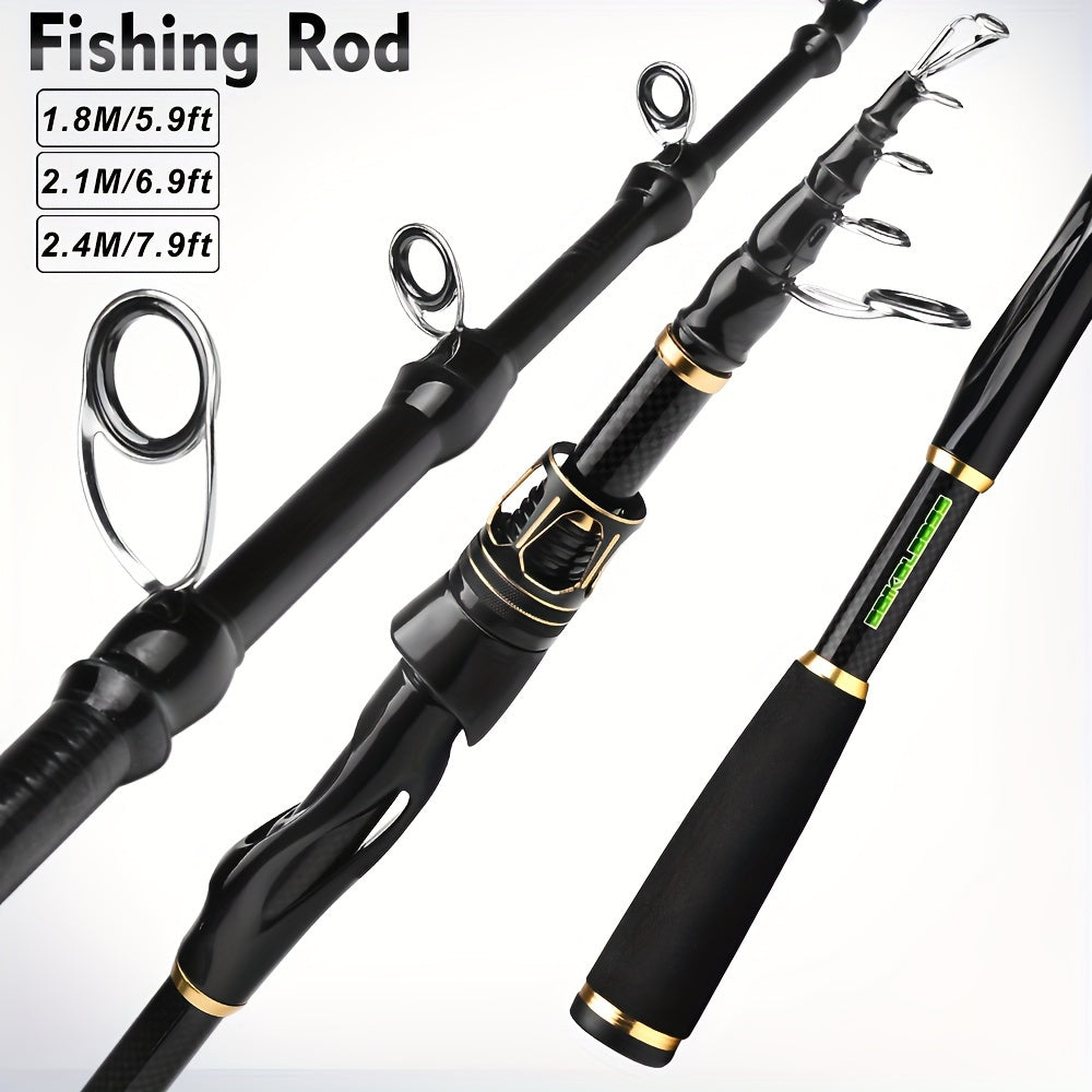 PROBEROS Fishing Rod Reel Combo Kit Spinning Reel Full Set