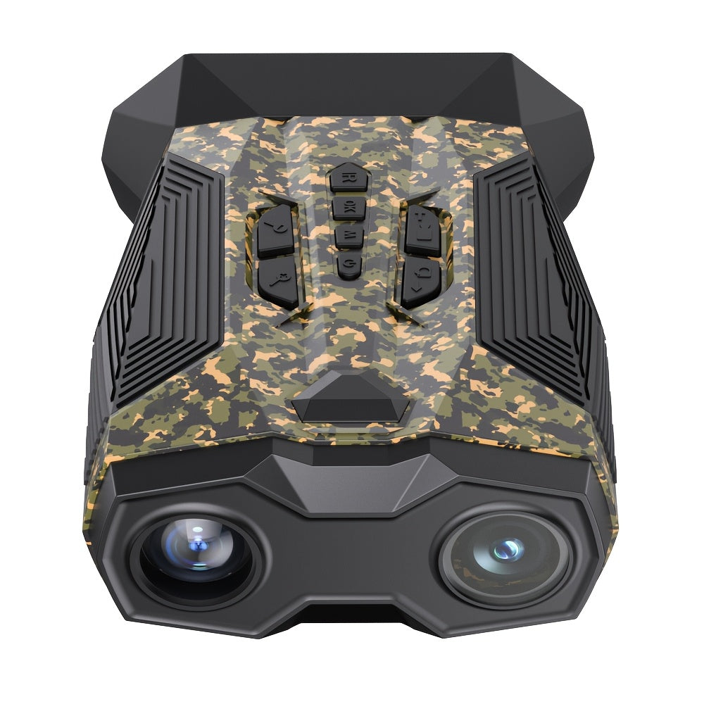 Night Vision Binoculars With 20X Digital Zoom, 3" Display, IR Illumination, Built-in Battery, USB Charge, 32GB Card. ABS Material, For Hunting, Camping, Sec. Ideal Gift For Valentine's, Thanksgiving, Christmas, New Year, Fath