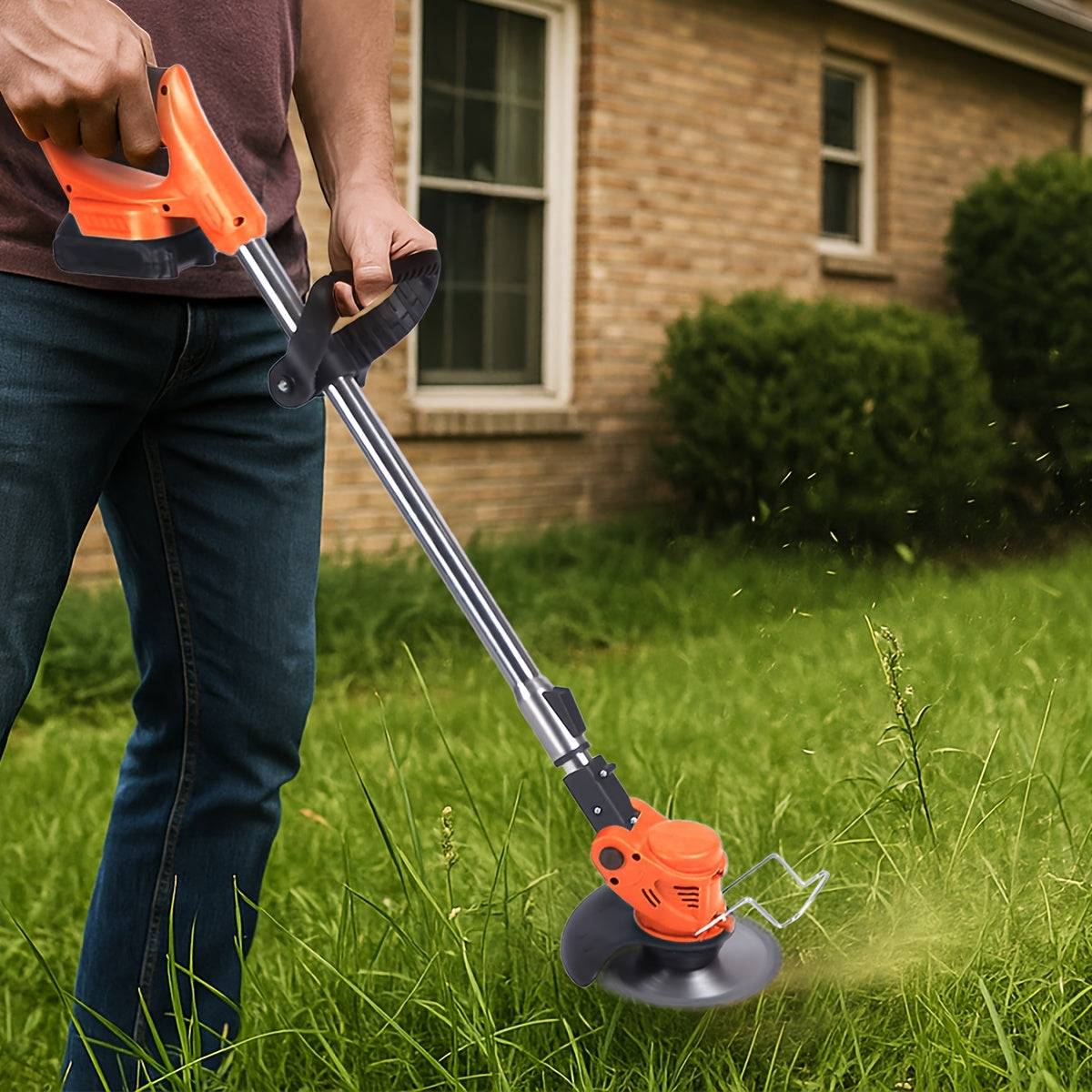 Portable Cordless Electric Lawn Mower With Rechargeable Batteries - Parry's Picks