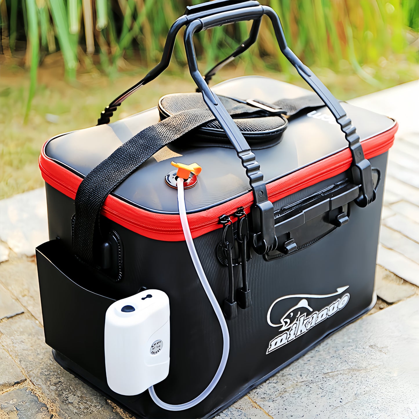 Foldable EVA Fishing Bucket Tackle Bag For Outdoor Gear