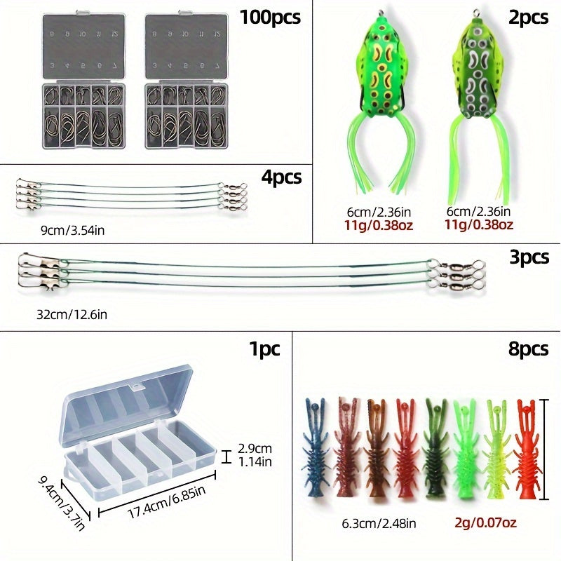Ultimate Fishing Lure Set With Soft And Hard Baits - Parry's Picks