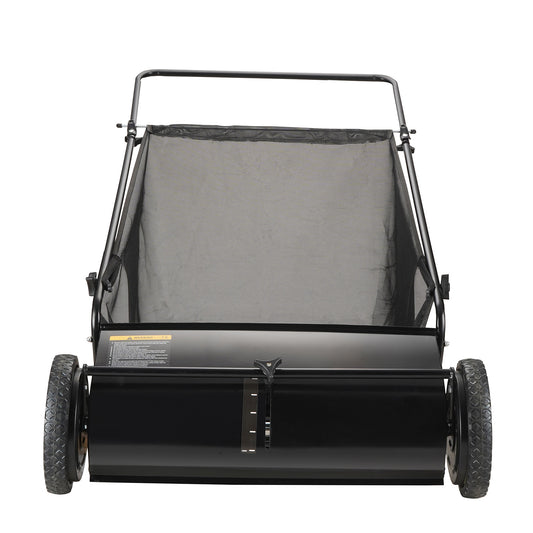 VEVOR Push Lawn Sweeper With Large Capacity Leaf Collector