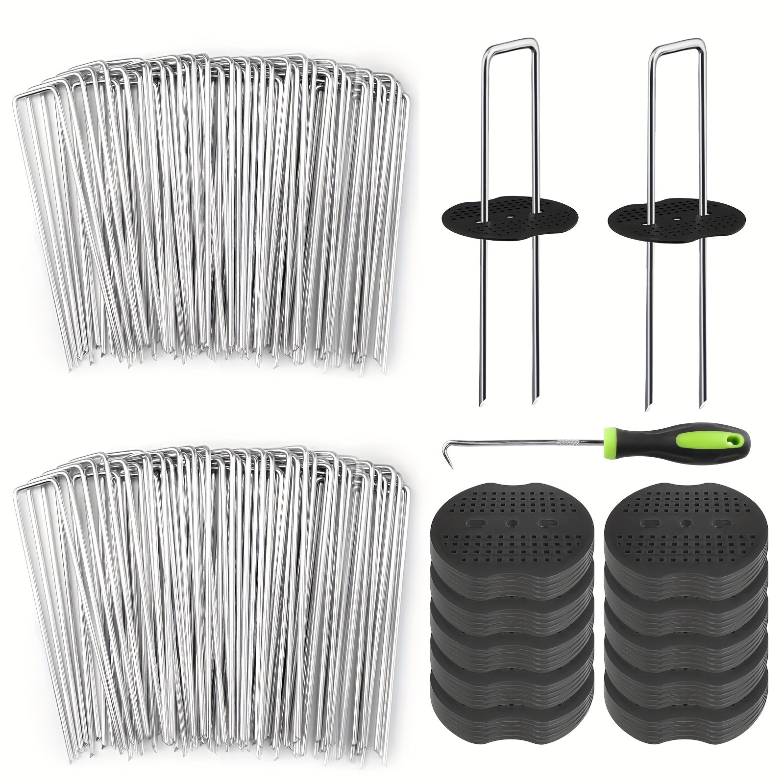 Galvanized Landscape Staples for Secure Gardening and Yard Projects - Parry's Picks