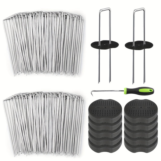 Galvanized Landscape Staples for Secure Gardening and Yard Projects - Parry's Picks
