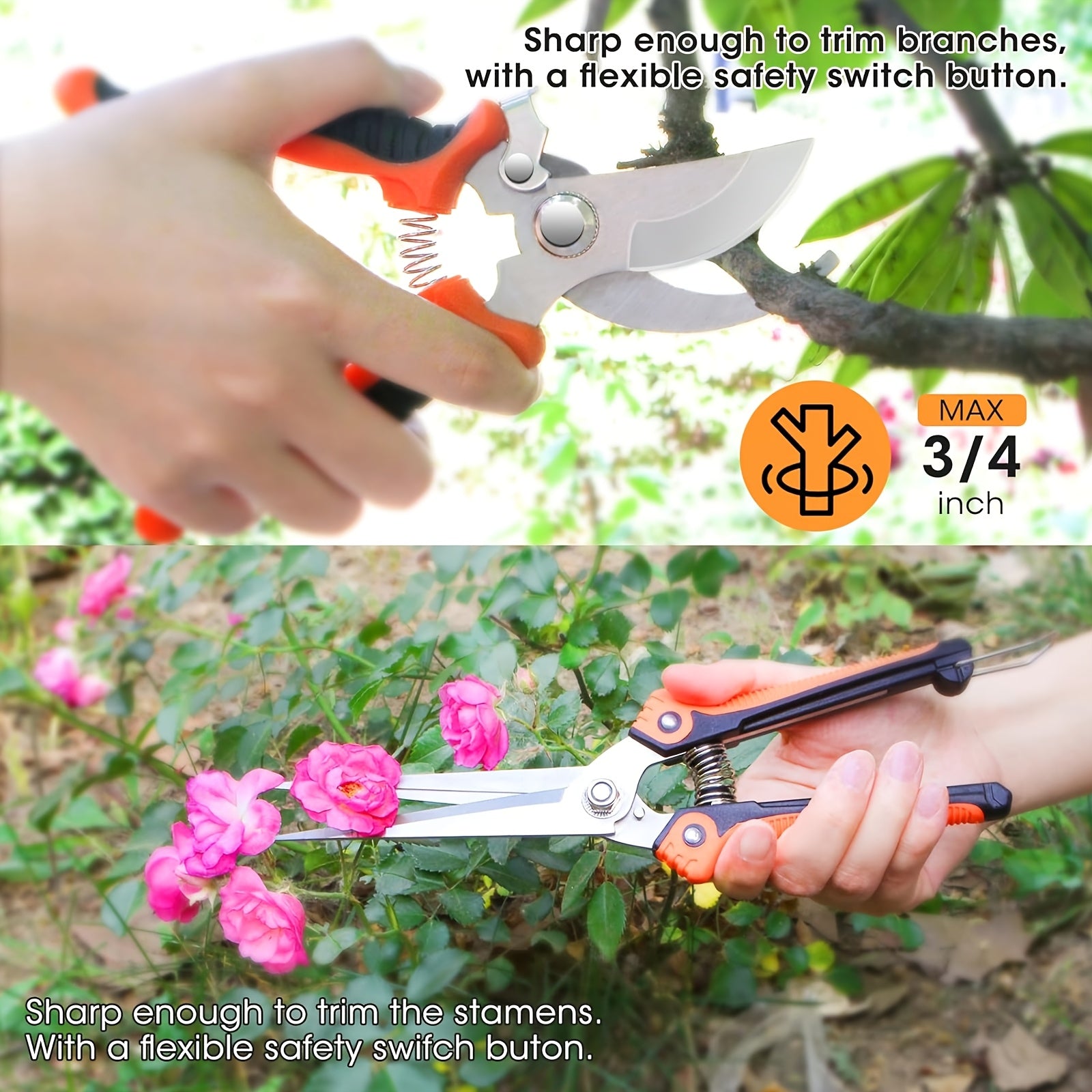 Gardening Tool Set With Pruning Shears And Storage Bag - Parry's Picks